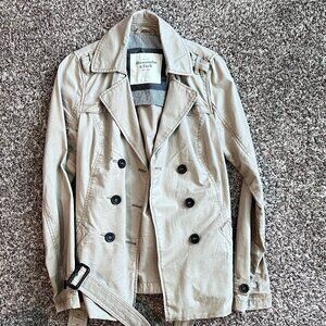 Abercrombie & Fitch Trench Coat - Large